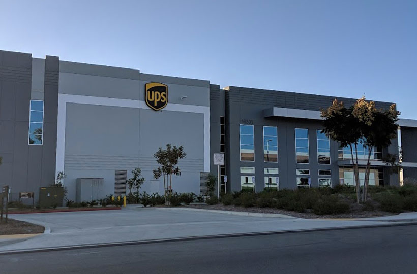 UPS Logistics and Distribution Facility Trojan Way La Mirada California